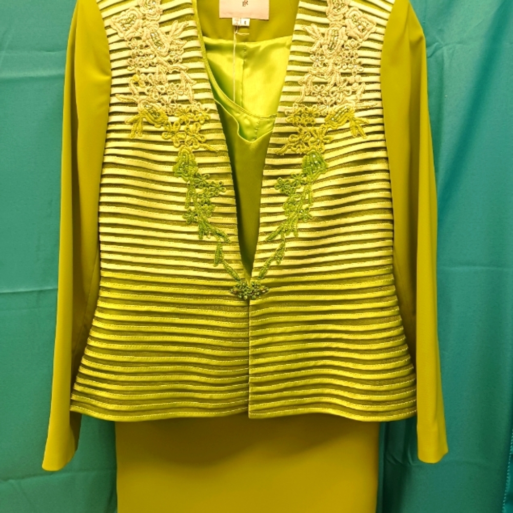 3 PC  Lime Green  Suit